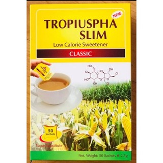 Đường Bắp Tropiuspha Slim Dành Cho Người Tiểu Đường, Muốn Ăn Kiêng Hộp 50 Gói