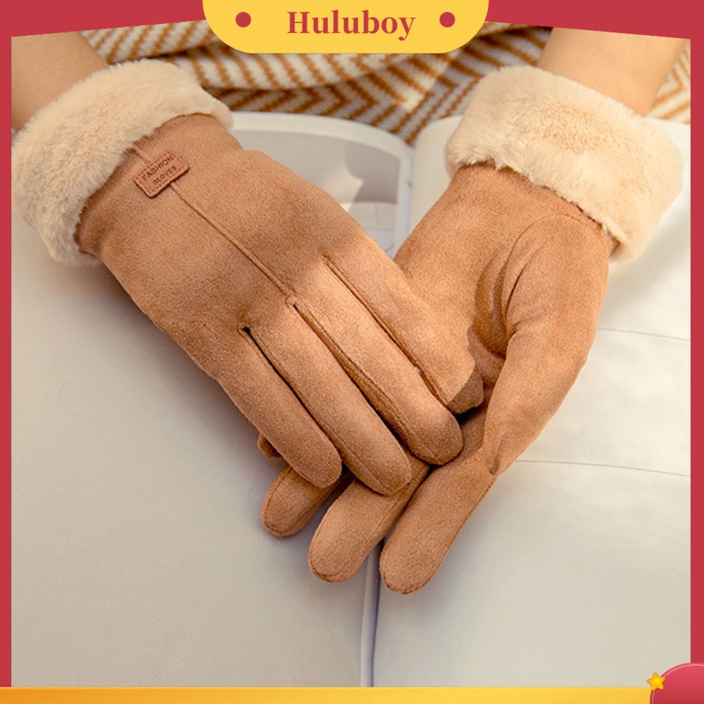 1 Đôi Găng Tay Lái Xe Máy Giữ Ấm Mùa Đông Cho Nữ