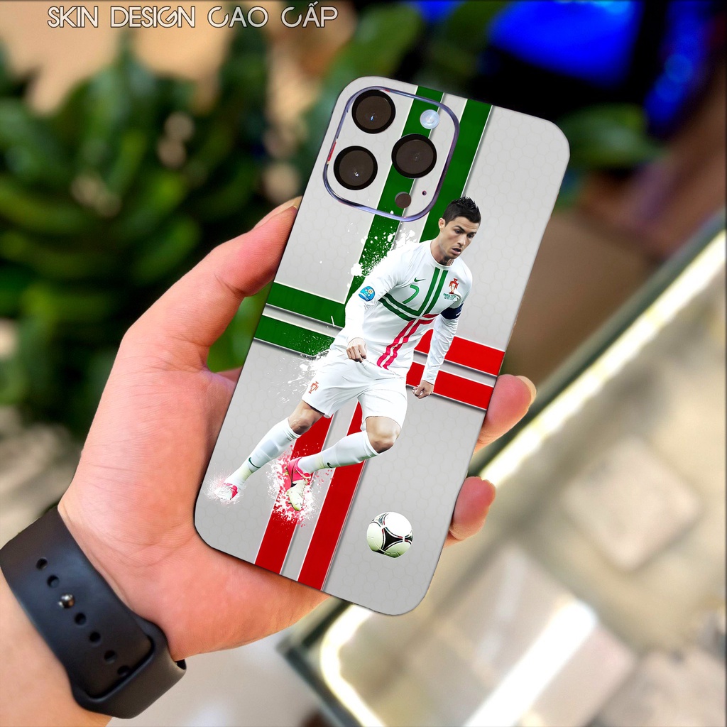 Miếng Dán Skin Ronaldo Bồ Cho Iphone 6/ 7/ 7plus/ X/ XS/ XSMax/11/ 11 ProMax/ 12promax/ 13promax, 14promax, máy khác