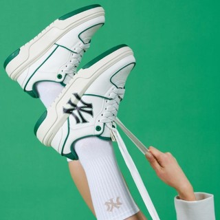 Giày MLB Chunky Liner White Green ( 3ASXCA12N 50GNS )