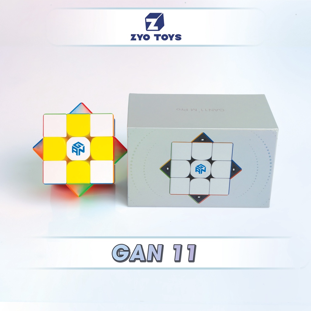 Rubik Gan 11 M Duo / Gan 11 M Pro 5 Series FLAGSHIP (Primary, Black, Soft, UV và DUO) (Mod Nam Châm) - ZyO Toys