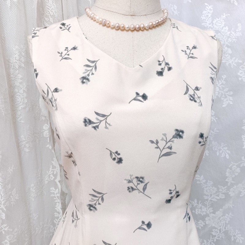 Đầm voan Nhật Glacier in hoa nhẹ nhàng ♥️