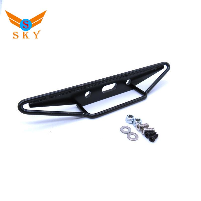 Cản Sau Kim Loại Cho MN D90 D99 D99S MN90 MN99S 1 / 12 RC Xe Nâng Cấp Phụ Tùng, Đen