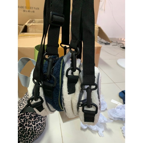 Túi đeo chéo lông cừu