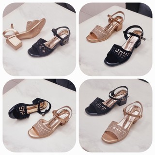 Giày trung niên đính đá 🔥quà tặng mẹ🔥 đế nhẹ chống trượt 911 912 913 915