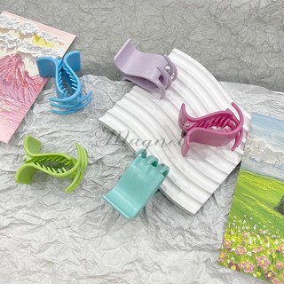 Kẹp tóc càng cua magnet corner 5 răng màu pastel không gãy kt10