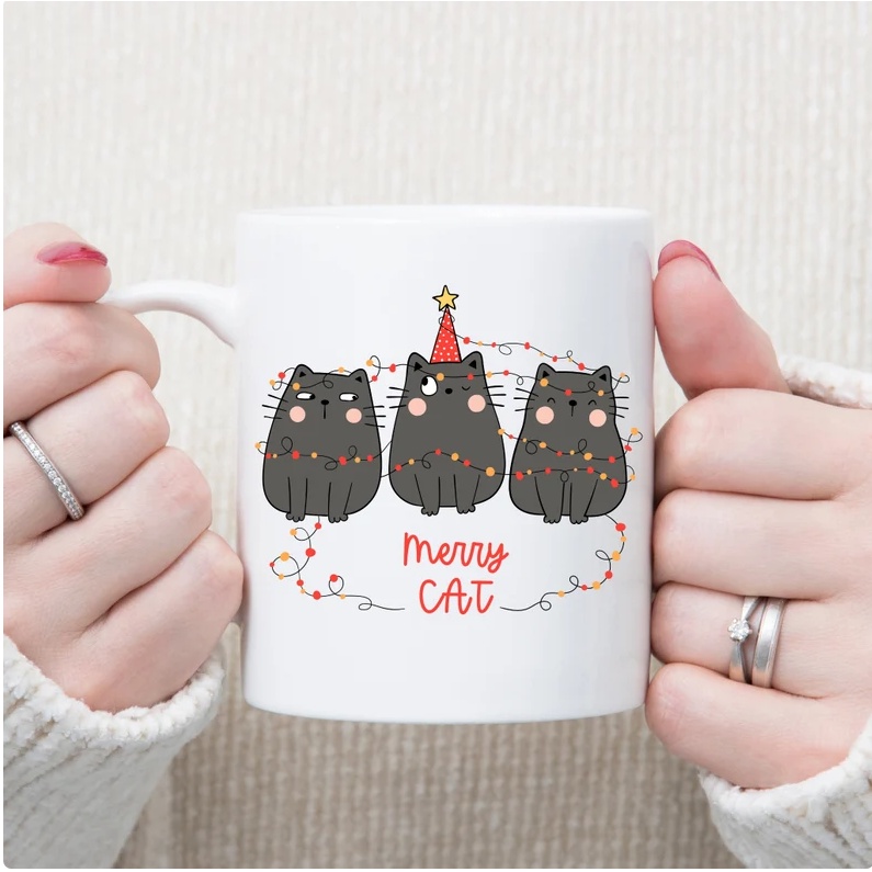 Cốc sứ quà tặng giáng sinh độc đáo