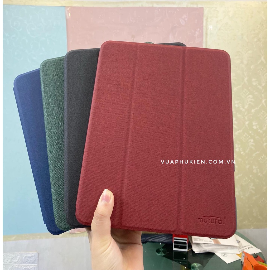Bao da Mutural Yashi iPad Pro 11 12.9 inch (2018 2020 2021 2022), iPad Air 3 4 5 (10.5 10.9"), Gen 7 8 9 10 (10.2 10.9")