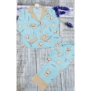 Đồ bộ pyjama nữ  lụa mango mềm mịn mát - GiDu Official Store