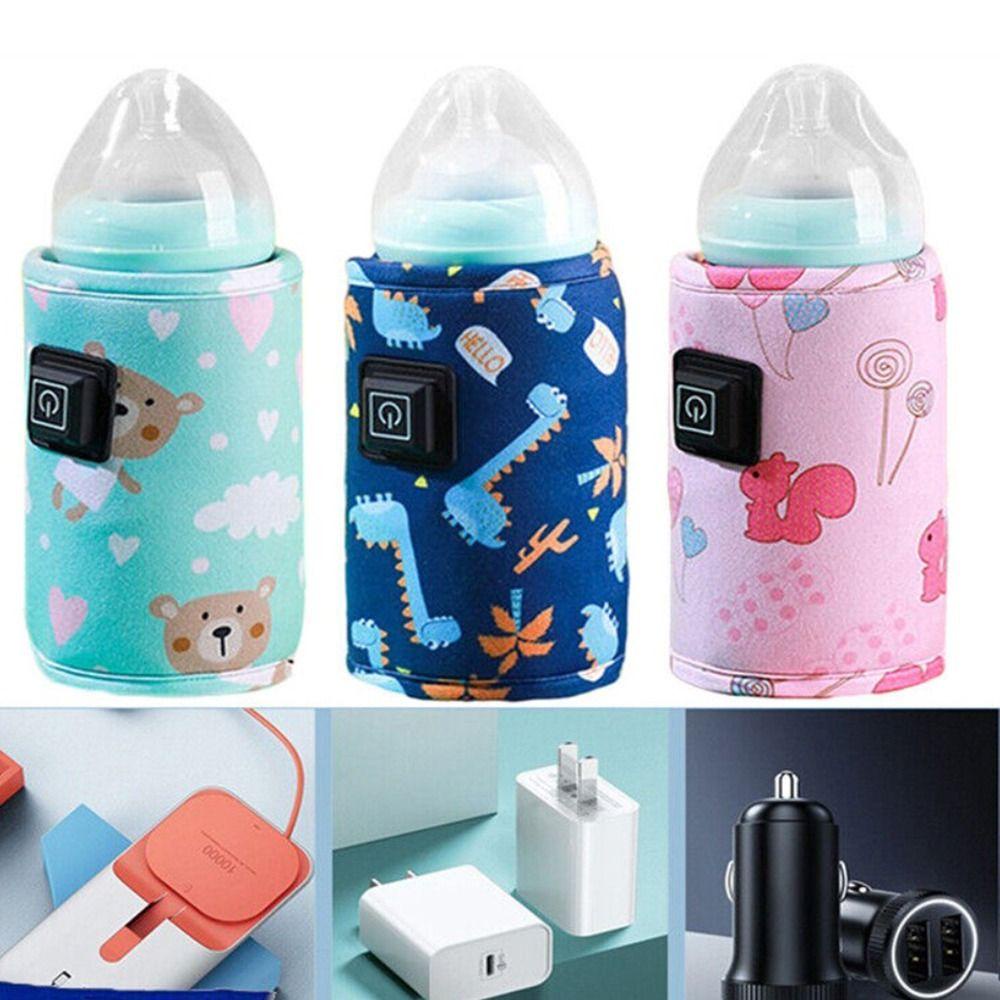 Vỏ Bọc Bình Nước Hâm Nóng Không Đổi Cổng USB Cho Xe Đẩy Em Bé