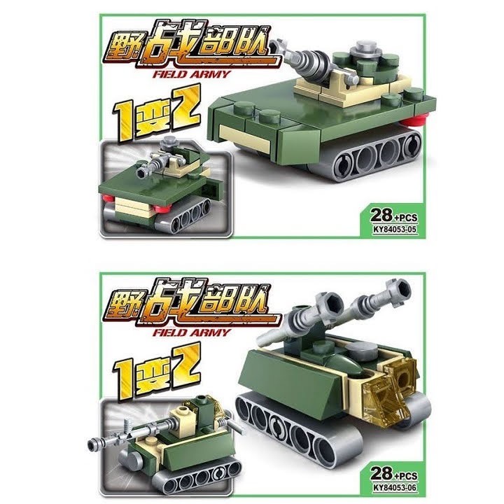 Bộ lắp ráp xếp hình Legoo trực thăng combo 16 in 1