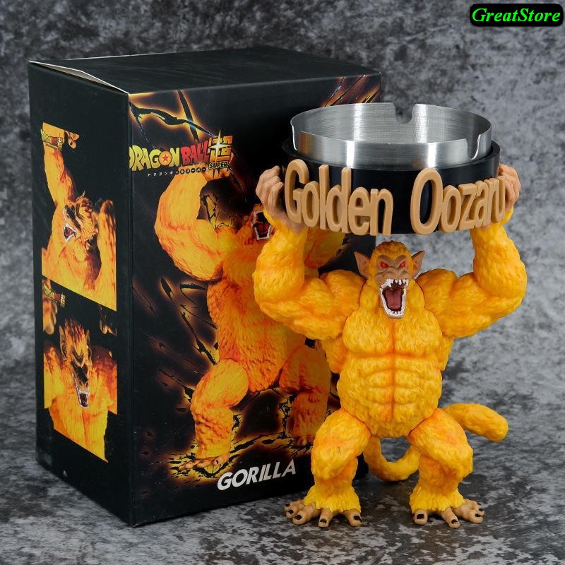 Mô hình Dragonball Golden OoZaru Gạt tàn  Figure 17 cm