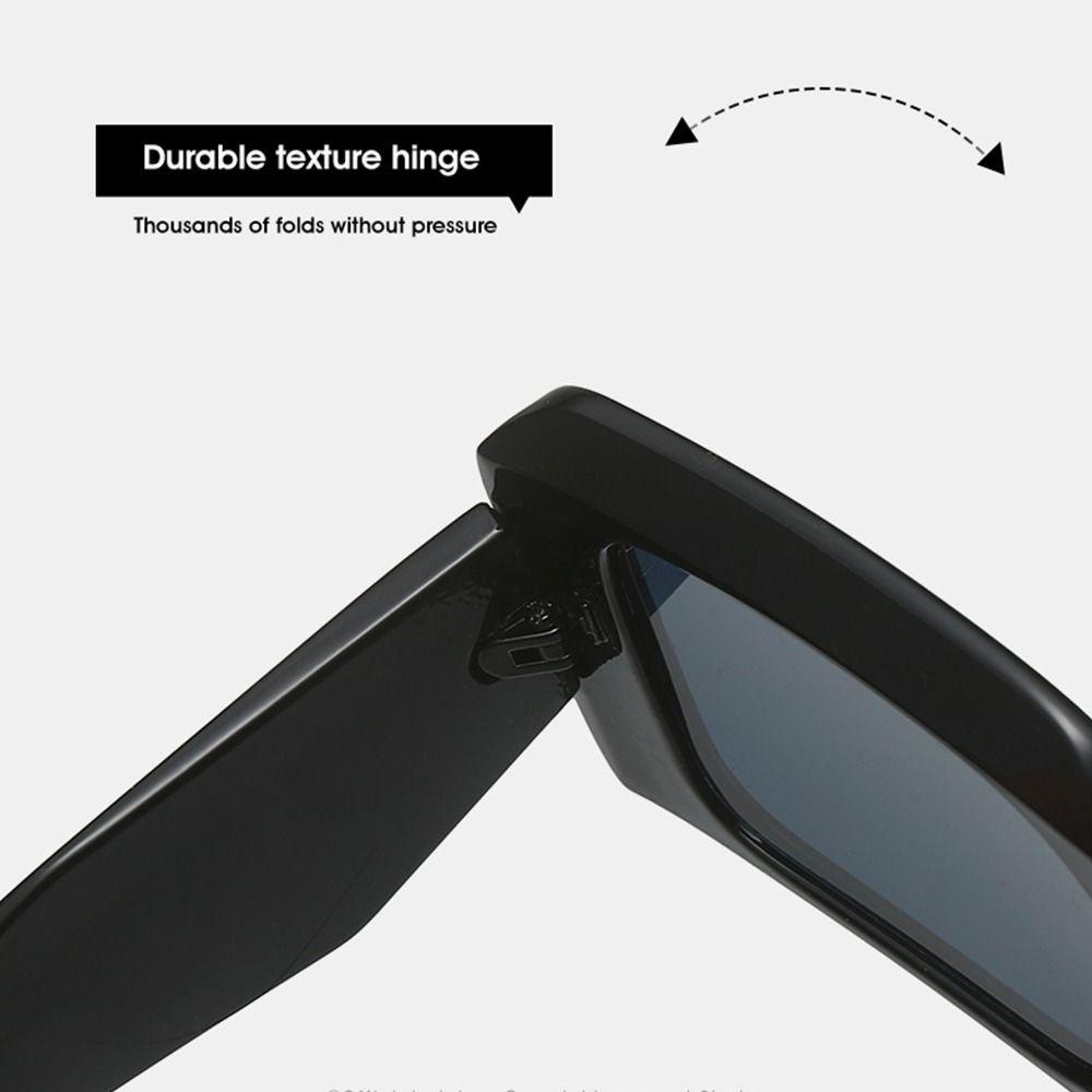 Kính Mát Vuông Oversized Chống Tia UV400 Y2K