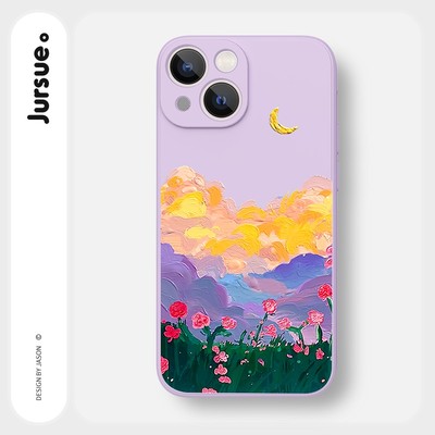 Ốp lưng JURSUE mềm chống sốc hình dễ thương đẹp độc lạ Cho iPhone 17 16 15 14 13 12 11 Pro Max SE 2020 X XR XS ip 8 7 Plus Y2780
