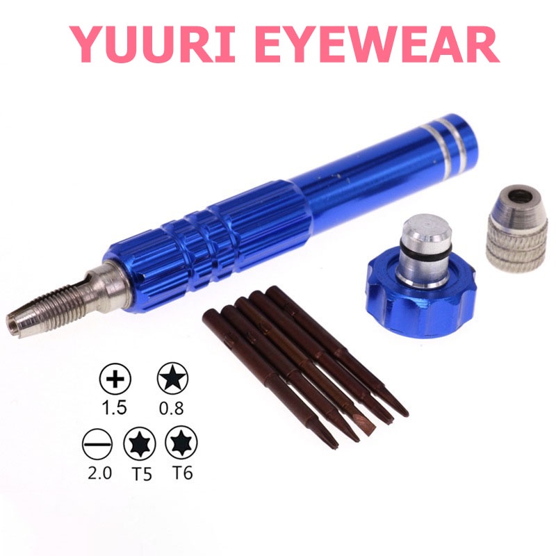 Tua vít đa năng 5 đầu dùng sửa Điện thoại, Đồng hồ, Mắt Kính