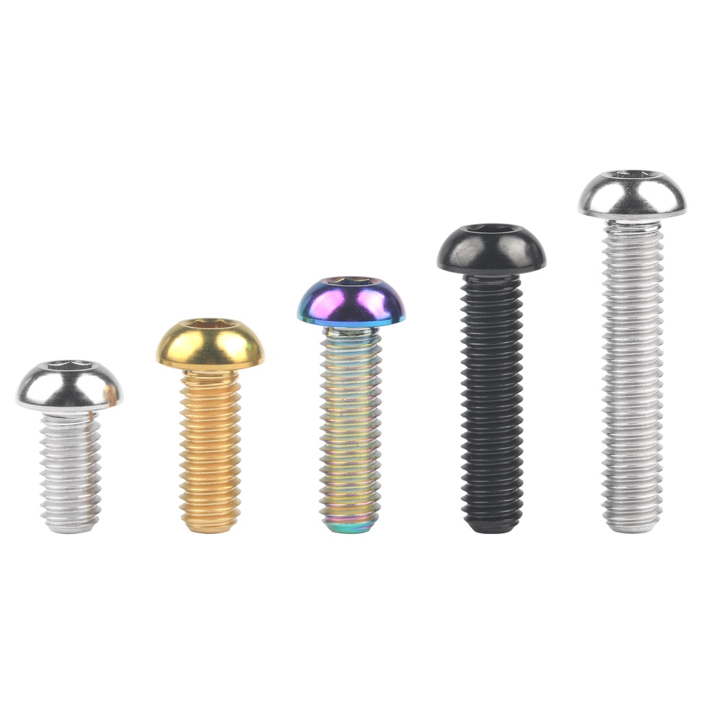 Bu lông lục giác WANYIFA bằng titan M6x12 / 15 / 16 / 20 / 25 / 30mm chuyên dụng thích hợp cho xe đạp