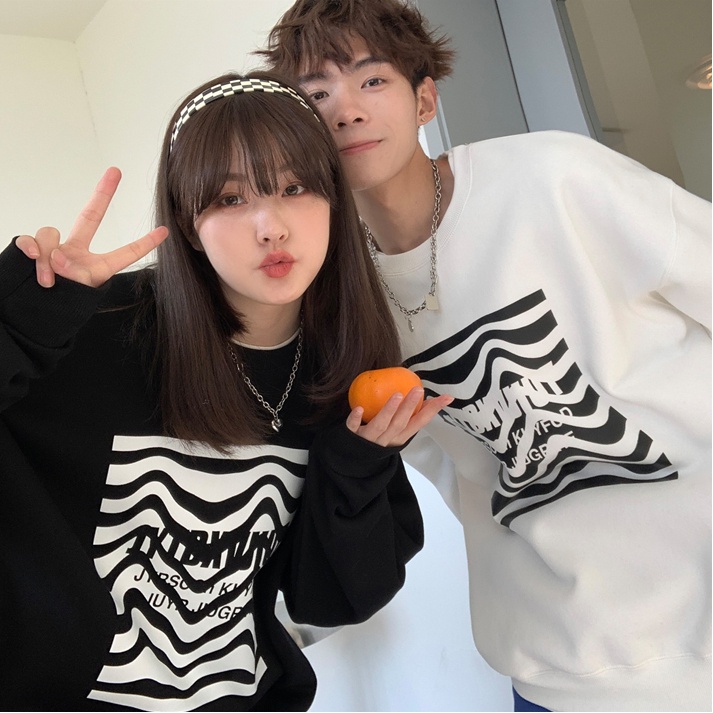 NRVP Áo Thun Unisex Cổ Tròn Dài Tay Phong Cách Hàn Quốc Mới 2023