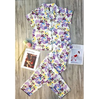 SALE SỐC BỘ PYJAMA LỤA
