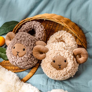  Cheerful Mario dép bông cừu cho bé trong nhà êm chân nhẹ Giày Len mùa đông trẻ em 