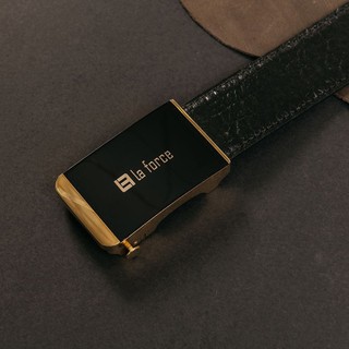 Dây lưng nam LAFORCE da bò cao cấp công sở D890