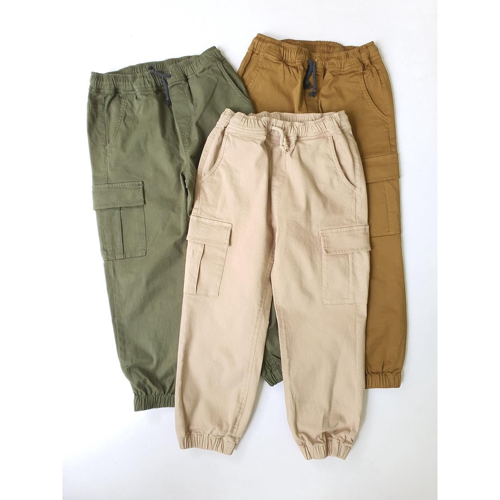 Quần jogger túi hộp xuất Hàn cho bé QRB001