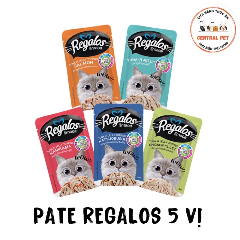 Pate Regalos cho mèo 70gr