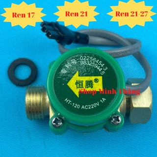 Van điện, công tắc, cảm biến dòng chảy ren 21, ren 27, ren 21-27 220v/ ren 21 110v