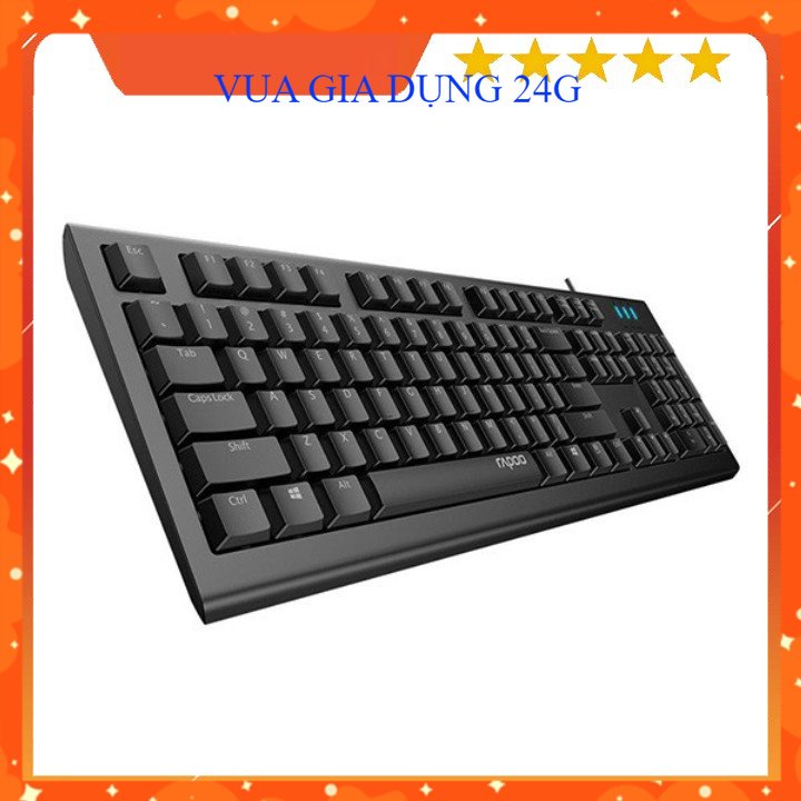 XẢ KHO - BÁN VỐN XẢ KHO -  Bàn phím có dây Rapoo NK1800 BTC01 KJGHFUROT9578