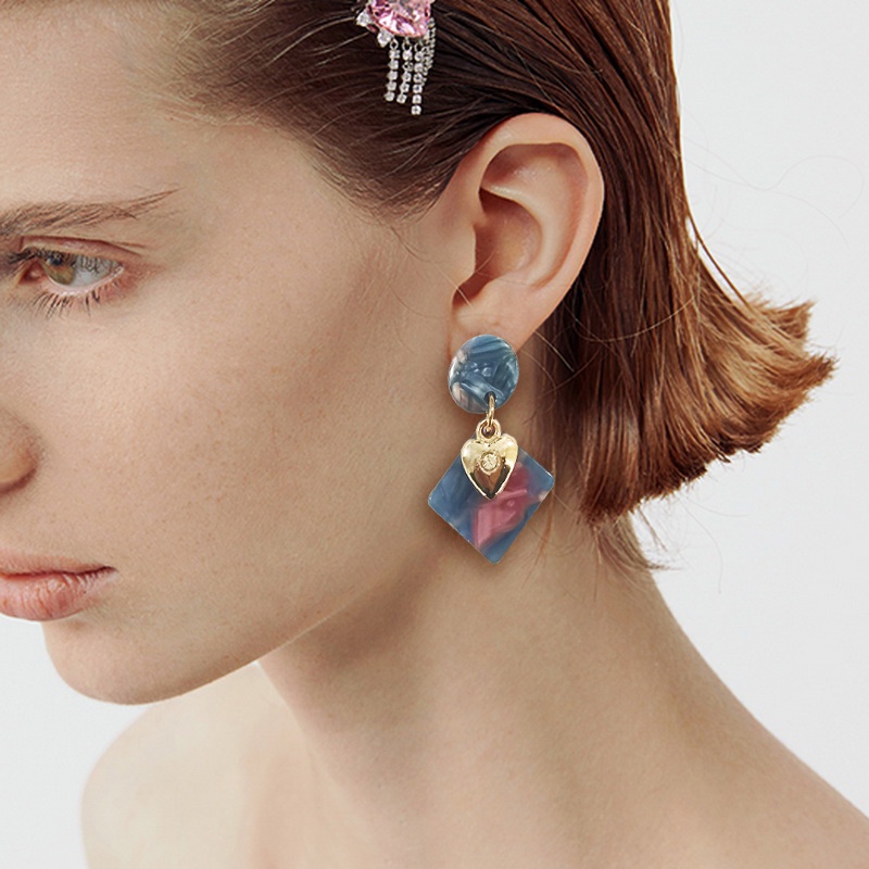 Đôi bông tai dáng dài kiểu dáng độc đáo nhiều màu sắc thời trang cho nữ