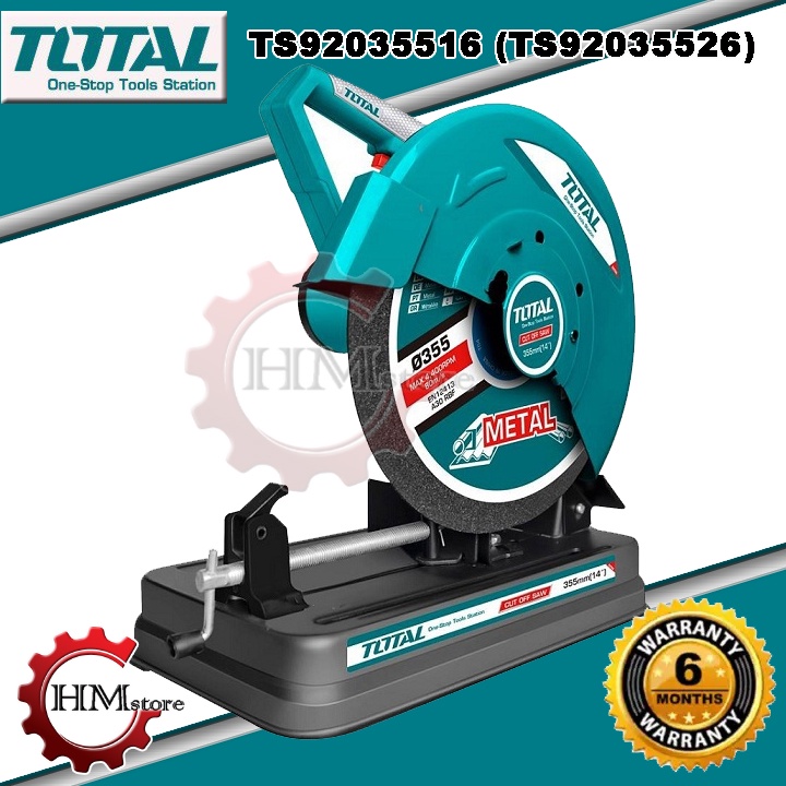 Máy cắt sắt bàn 355mm Total TS92035526, công suất 2350w - Máy cắt bàn, máy cắt sắt