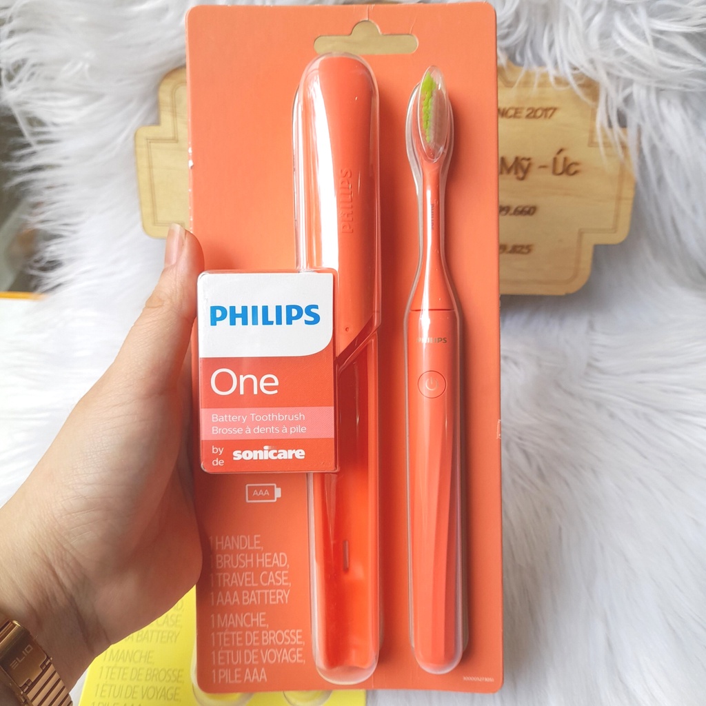 Bàn Chải Đánh Răng Philips Battery Toothbrush One By Sonicare 1 Cây Seeme Beauty