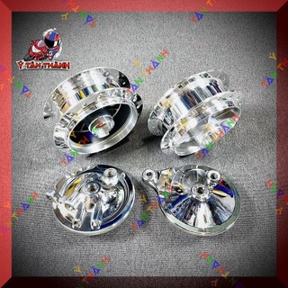 Bộ Đùm Wave,Dream mạ Crom có má đùm MS36