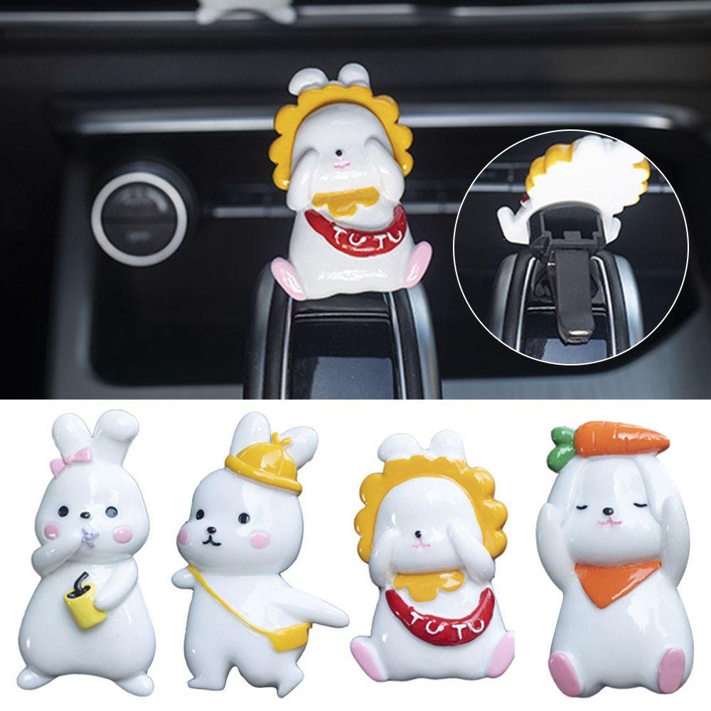 Bộ 2 Kẹp Khuếch Tán Hương Thơm Hình Hoạt Hình Dễ Thương Trang Trí Nhà Cửa|Nước Hoa Khử Mùi Tiện Dụng Chất Lượng Cao