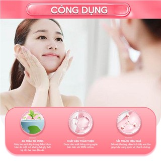 Bông Tẩy Trang Thỏ Maycreate Bông Tẩy Trang 3 Lớp Mềm Mịn 100% Cotton 150 Miếng BTT02