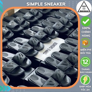 Dép Adidas Alphabounce Auth 🔴Hàng Chính Hãng🔴 Dép Quai Ngang Adidas Nam Alphabounce Full Đen [B41720] Simple Sneaker
