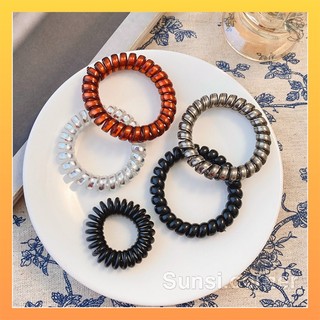 Cột tóc dây điện lò xo xoắn độc đáo cho nữ
