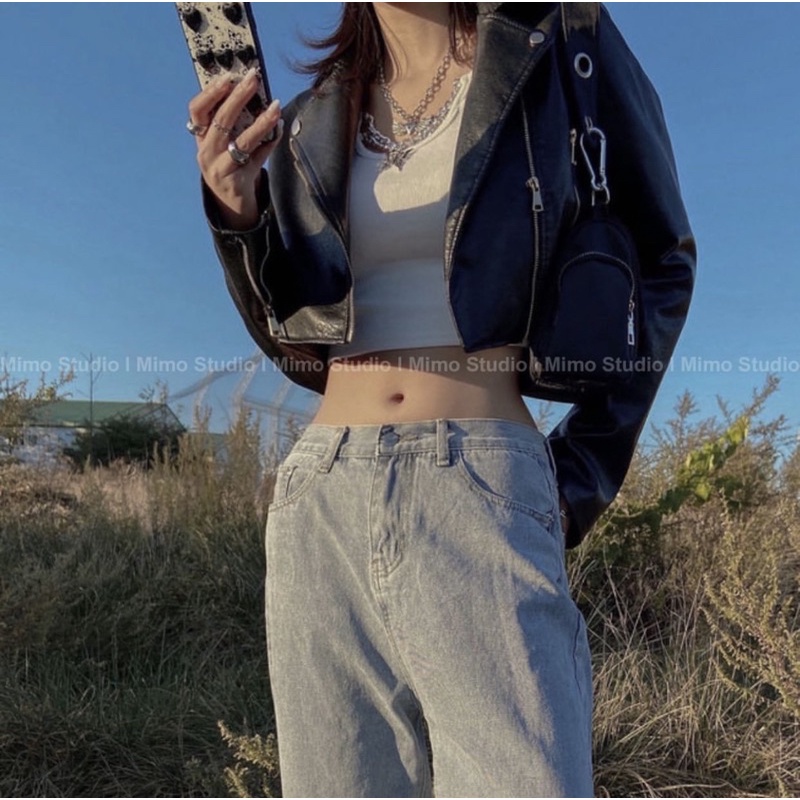 JACKET DA - CHÂN VÁY DA