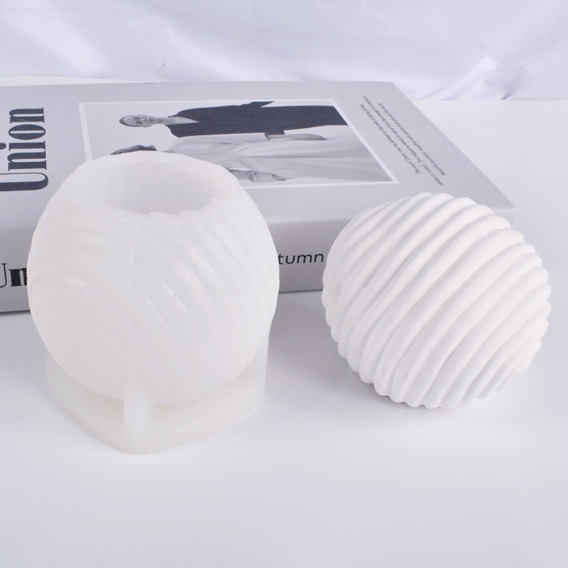 Khuôn Silicone Làm Xà Phòng Hình Xoắn Ốc