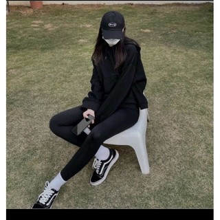 {40-55kg} Quần legging lót lông nữ cạp cao