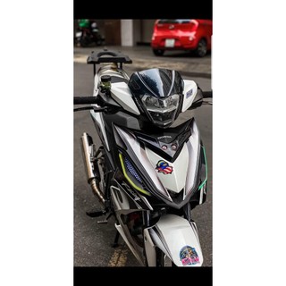 TEM LỬA DÁN XE WINNER V1 MÀU TRẮNG