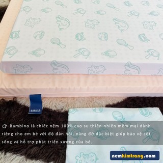Nệm em bé cao su Liên Á (05cm - nhiều kích thước)