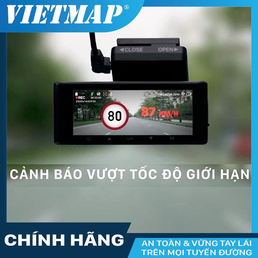 Camera hành trình Vietmap SpeedMap M1 - Cảnh báo vượt tốc độ cho phép | BigBuy360 - bigbuy360.vn