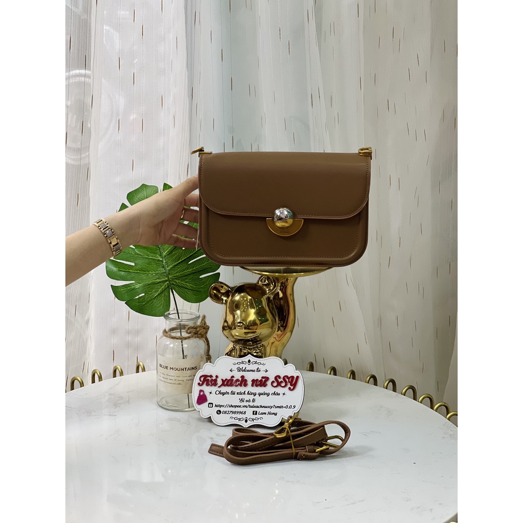 Túi xách nữ đeo chéo nữ 3 màu khoá tròn Hot Trend 2023