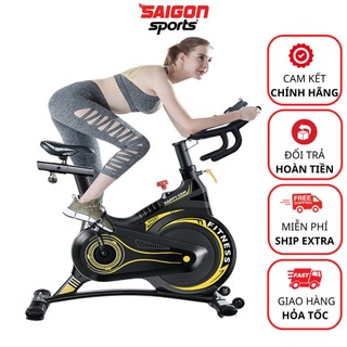 Xe đạp tập thể dục tại nhà, máy đạp xe đạp toàn thân Fitness kháng từ giảm tiếng ồn có cảm biến nhịp tim - ZOKO SPORT
