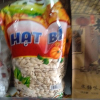 Hạt bí rang gói 500gr - thơm ,ngon, chắc,mẩy