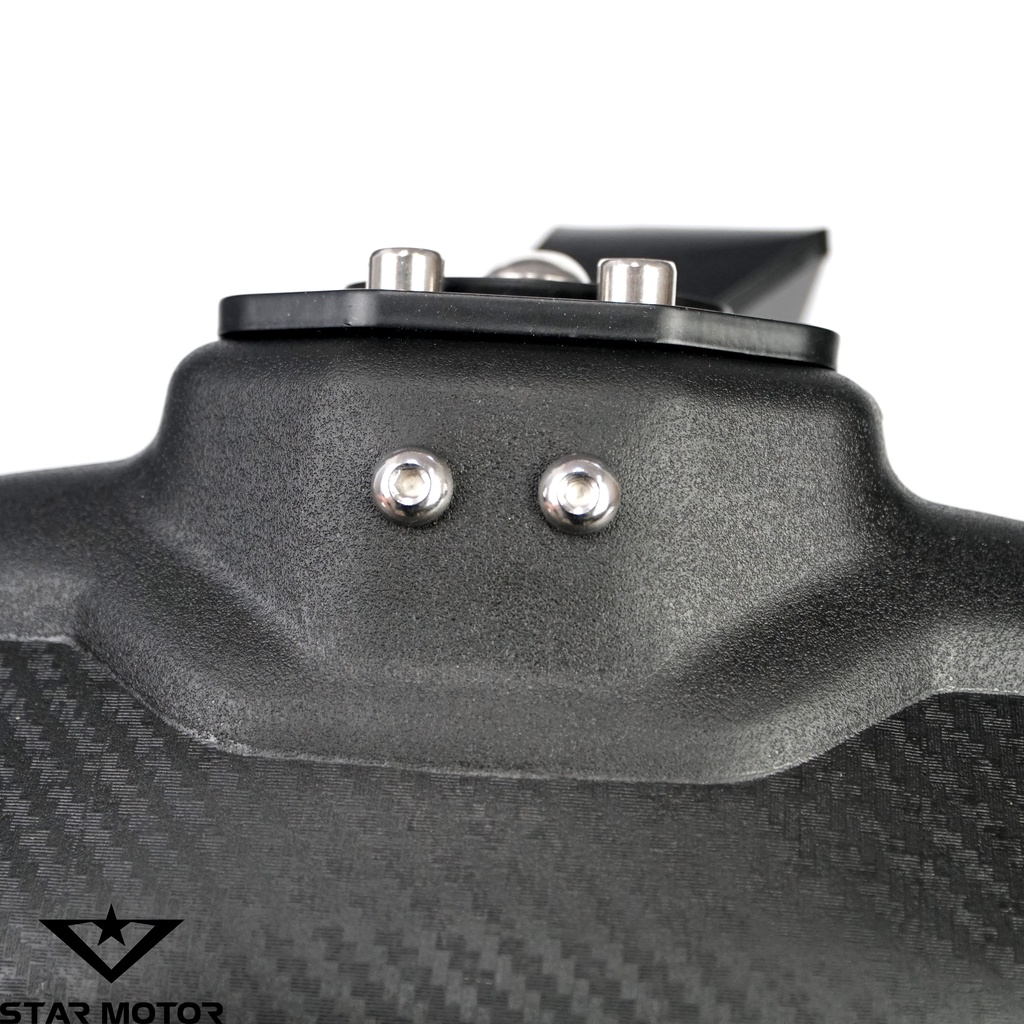 Dè chắn bùn Robot, chắn bùn 1 chân sơn Carbon dành cho các dòng xe Exciter, Winner, R15v3, MT15, PKL, PKN