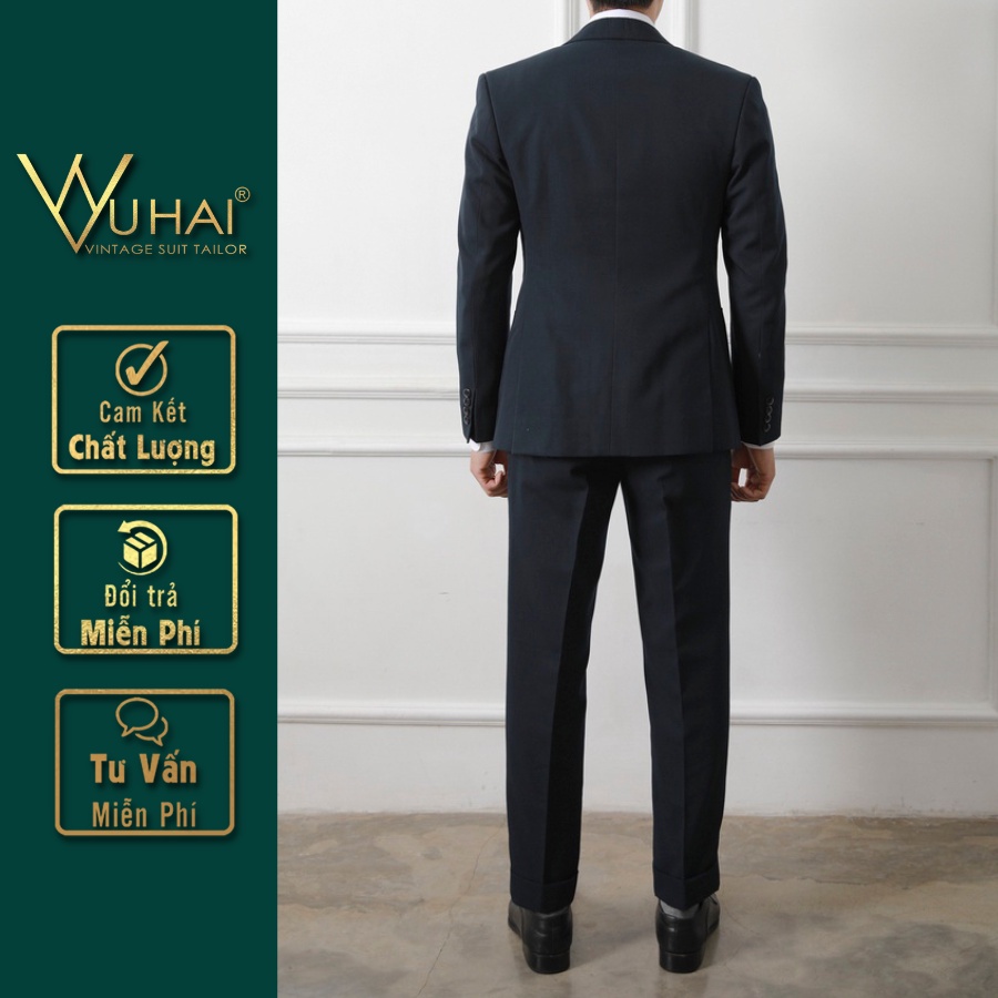 Bộ Vest Comle Nam cao cấp dáng 2 cúc túi hộp trẻ trung lịch,lãm,quý ông-VuHai