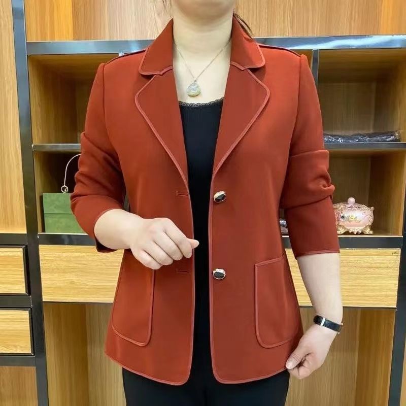 Áo Khoác Vest Màu Trơn Size Lớn Thời Trang Mùa Xuân Cho Nữ
