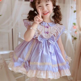Xả)Đầm công chúa bé gái lẻ size