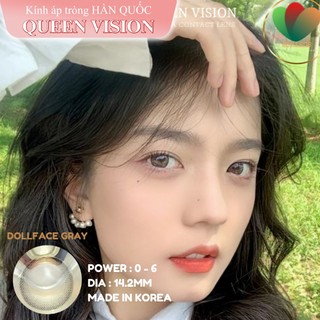 Kính áp tròng Queen Vision Dollface Gray